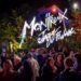 Festivalgoers attend the 51st Montreux Jazz Festival on July 1st, 2017 in Montreux. / AFP PHOTO / Fabrice COFFRINI / RESTRICTED TO EDITORIAL USE