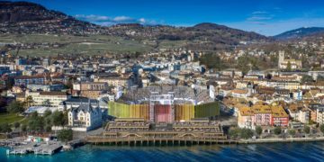 Digitale Visualisation der Fete des Vignerons 2019 in Vevey