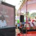 Hon’ble Chief Minister Shri Pinarayi Vijayan inaugurating the solar energy-driven Miniature Railway, Urban and Eco Park, and swimming pool through video conference at Veli Tourist Village in Thiruvananthapuram on Monday. Hon’ble Minister for Co-operation, Tourism and Devaswoms, Shri Kadakampally Surendran; Shri V.S. Sivakumar MLA; Shri K. Sreekumar, Mayor; Shri M. Vijayakumar, Chairman, KTDC; Smt Rani George, Secretary, Tourism; and Shri P. Bala Kiran, Director, Tourism, are also seen on the dais