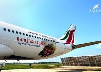 SriLankan Airlines adorns aircraft livery with ‘Raid Amazones 2022’ insignia