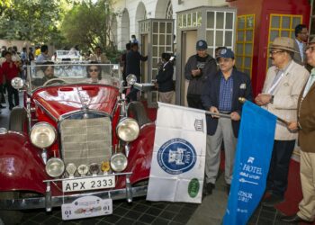 The 12th annual ITC Hotels Historic Vehicles Drive takes off successfully