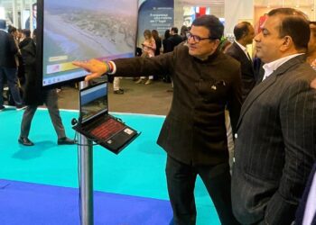 Minister of Tourism, Goa launches a 360 degree video interactive website at Bolsa Turismo Lisboa, Portugal