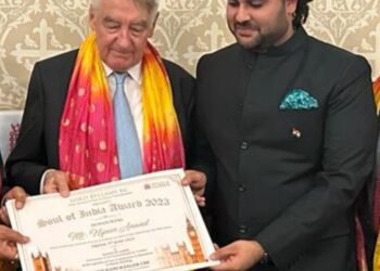 Nipun Anand, Founder & CEO of Pradhaan Air receives Soul of India Award 2023