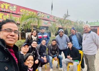 High performing HODs from The Suryaa New Delhi takes a break in Corbett