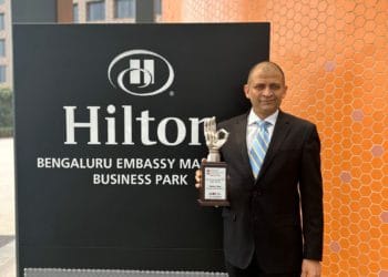 Manish Garg wins ‘GM of the year’ award at HVS ANAROCK, 2024