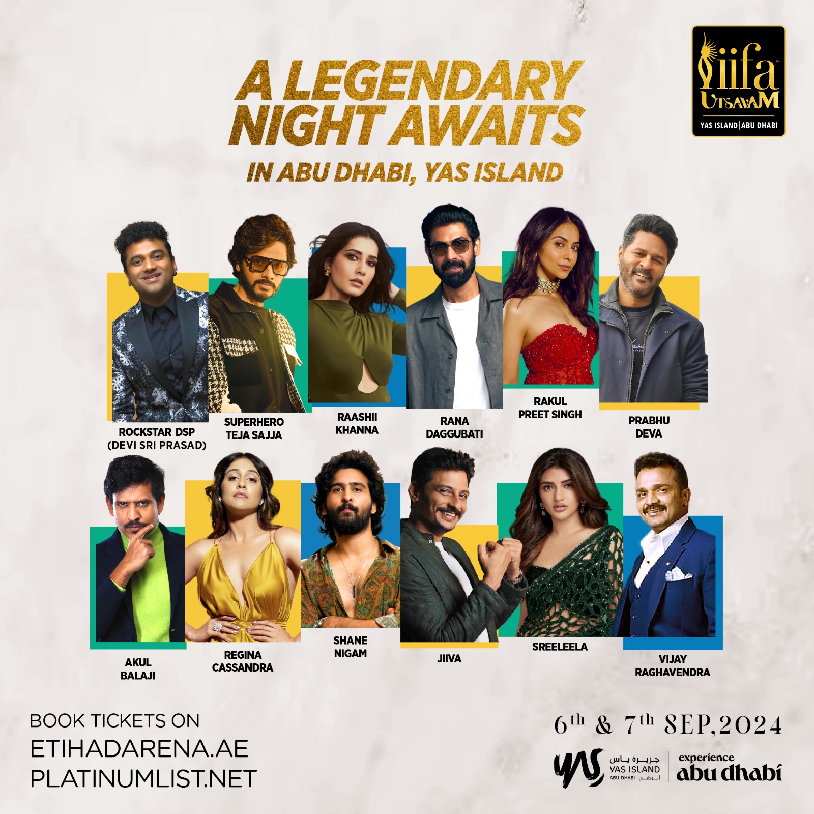 Yas Island, Abu Dhabi plays host to Iifa Utsavam 2024