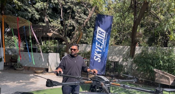 Skye Air mobility introduces India’s first all-women drone delivery team