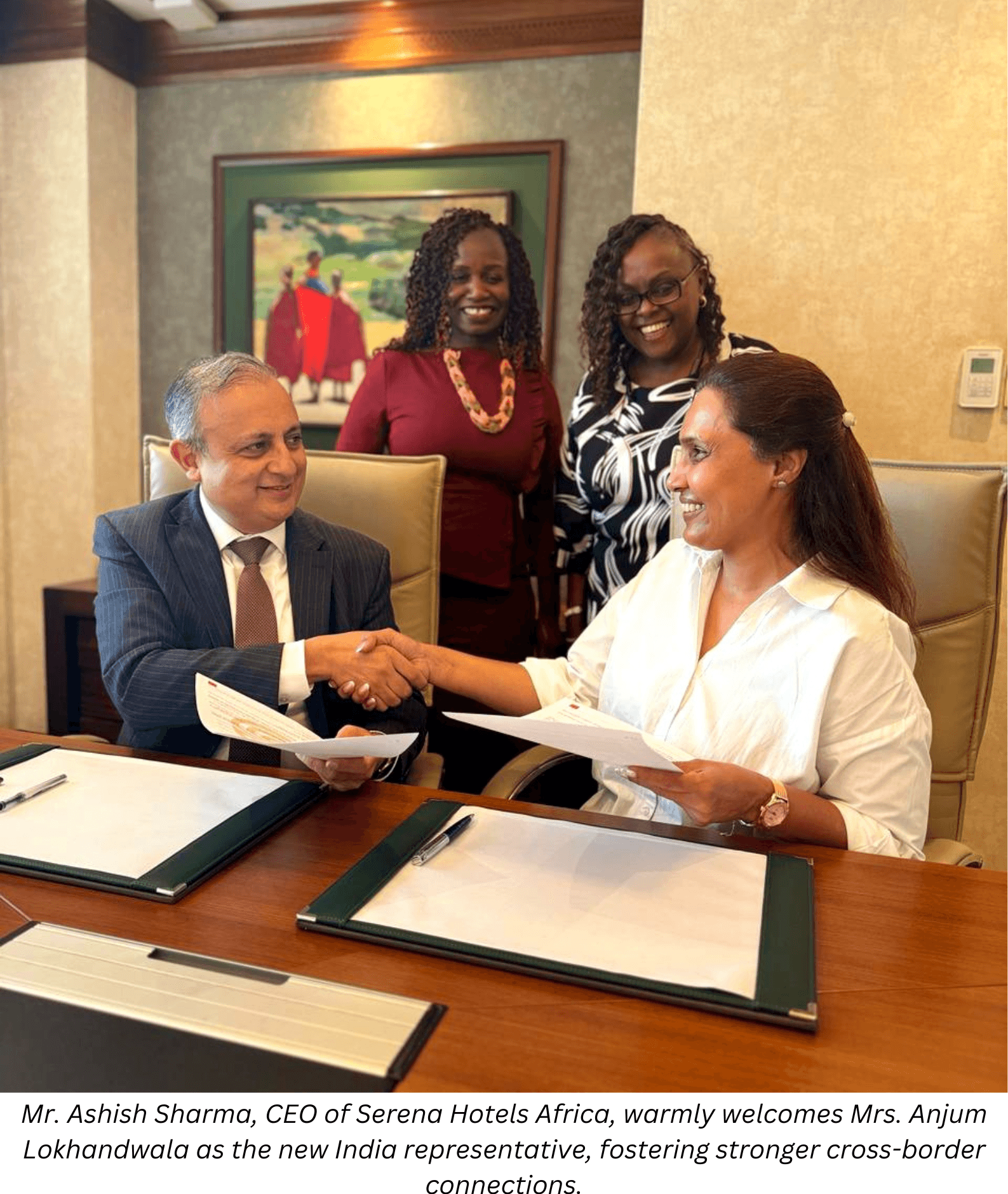 Serena Hotels & ARK Travel Group partner to capture the Indian market 