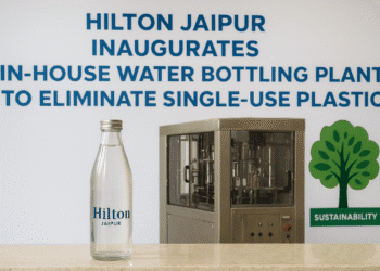 Hilton Jaipur inaugurates in-house water bottling plant to eliminate single-use plastic