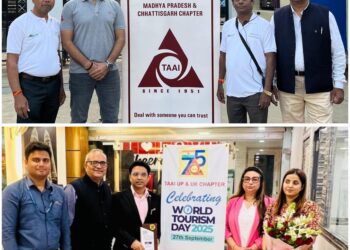 TAAI celebrates World Tourism Day with tourism walk in Indore & partner felicitation in UP & Uttarakhand