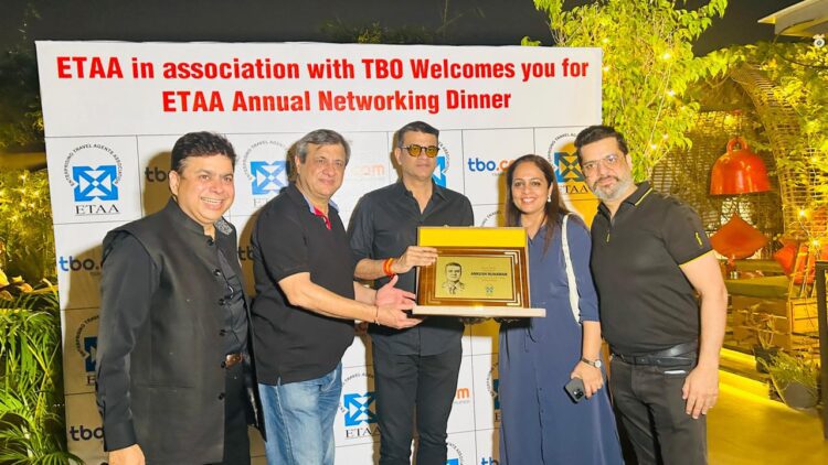 ETAA North India hosts a memorable annual dinner at Kylin Experience Skybar, New Delhi