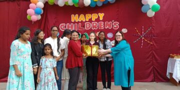 National Association for the Blind Students celebrate Children’s Day with FLY91 in Goa