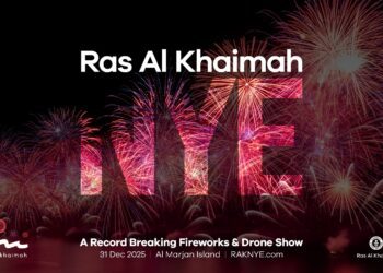 Ras Al Khaimah to welcome the New Year with the largest fireworks display ever seen