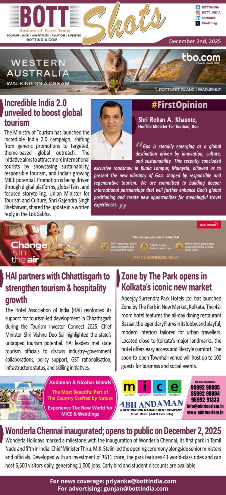 BOTT SHOTS – December 2, 2025