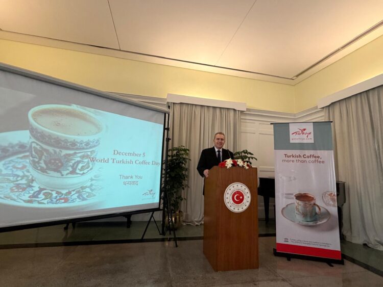 Ambassador Ali Murat Ersoy celebrates World Turkish Coffee Day in New Delhi