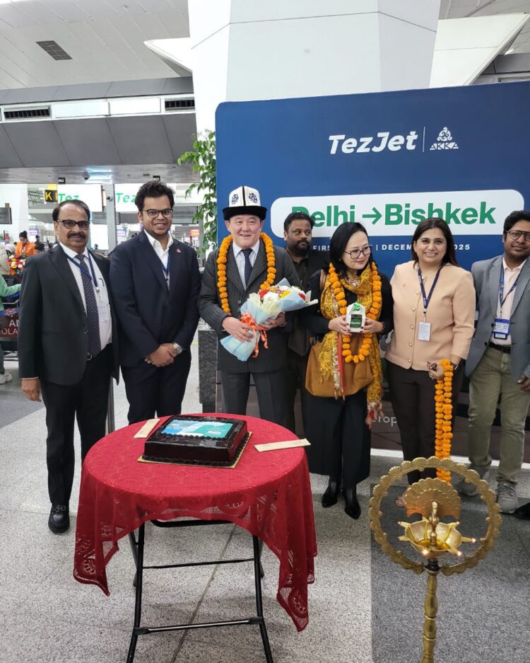 TezJet launches direct Delhi–Bishkek Flights