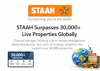 STAAH surpasses 30,000 live properties globally, accelerating growth in the hospitality space