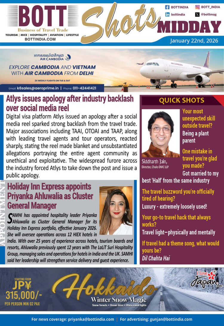 BOTT SHOTS Midday–January 22, 2026