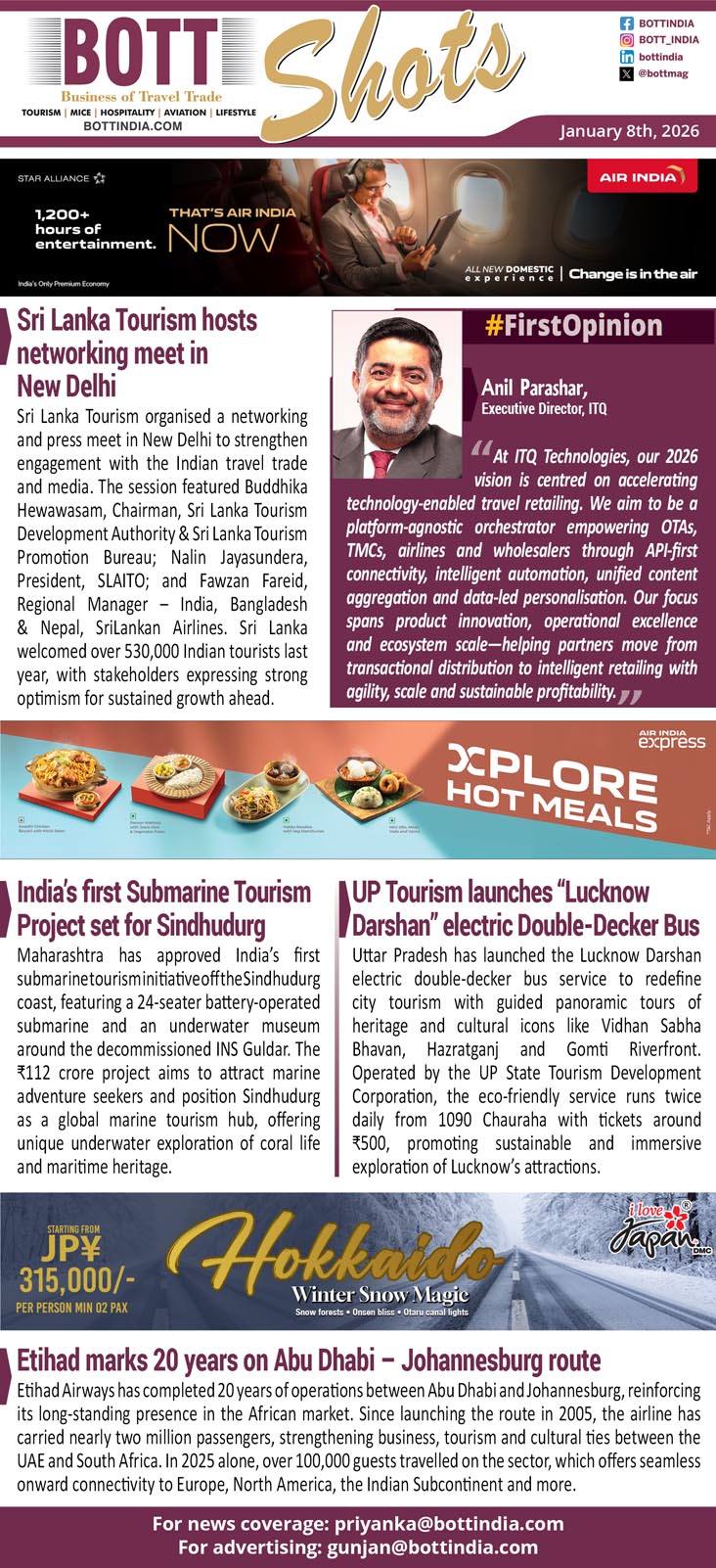 BOTT SHOTS – January 08, 2026