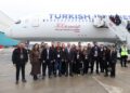 Turkish Airlines unveils 500th aircraft featuring livery of 100k employees