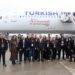 Turkish Airlines unveils 500th aircraft featuring livery of 100k employees