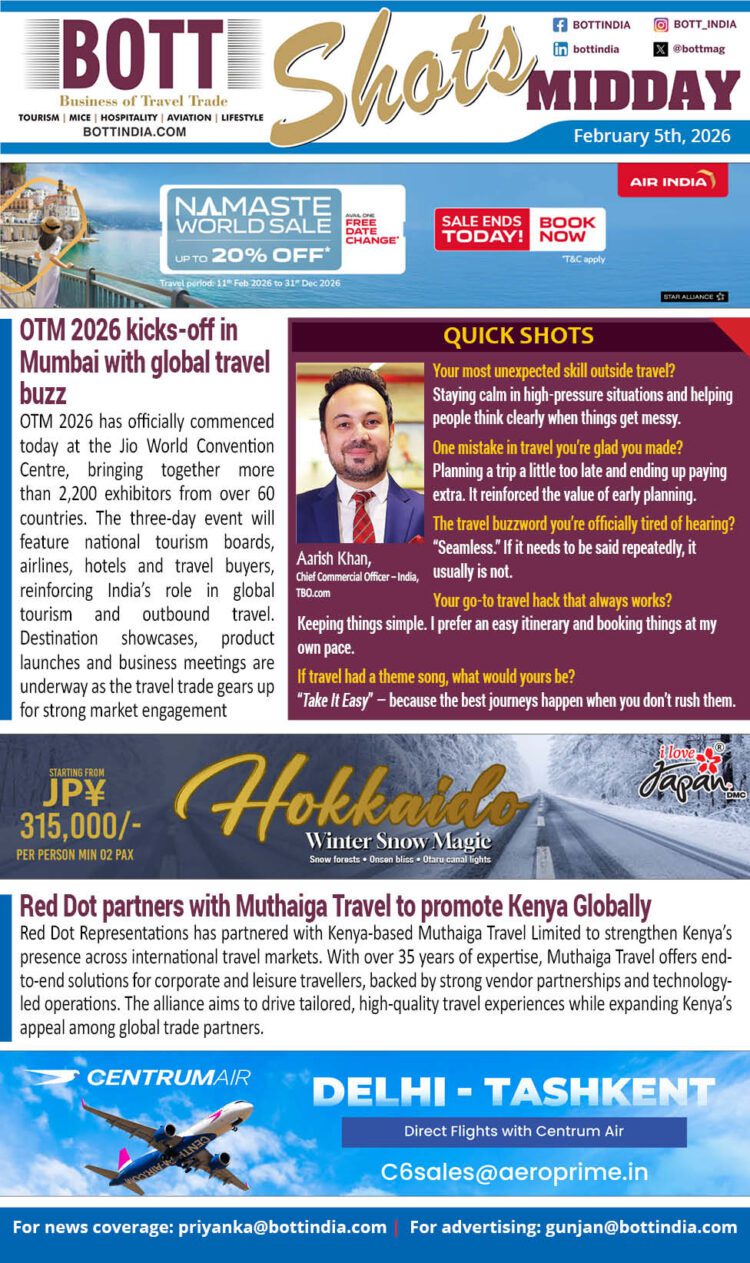 BOTT SHOTS Midday– February 5, 2026