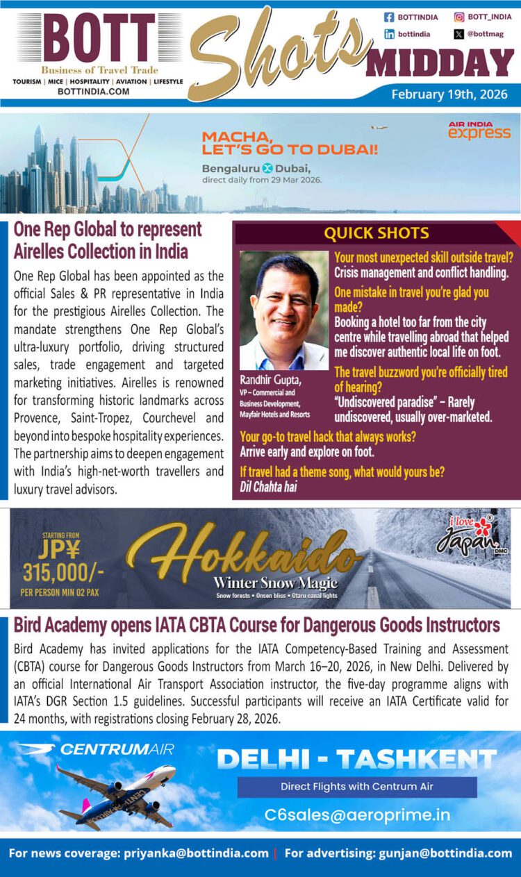 BOTT SHOTS Midday – February 19, 2026