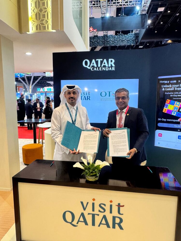 OTOAI & Qatar Tourism sign MoU at OTM 2026