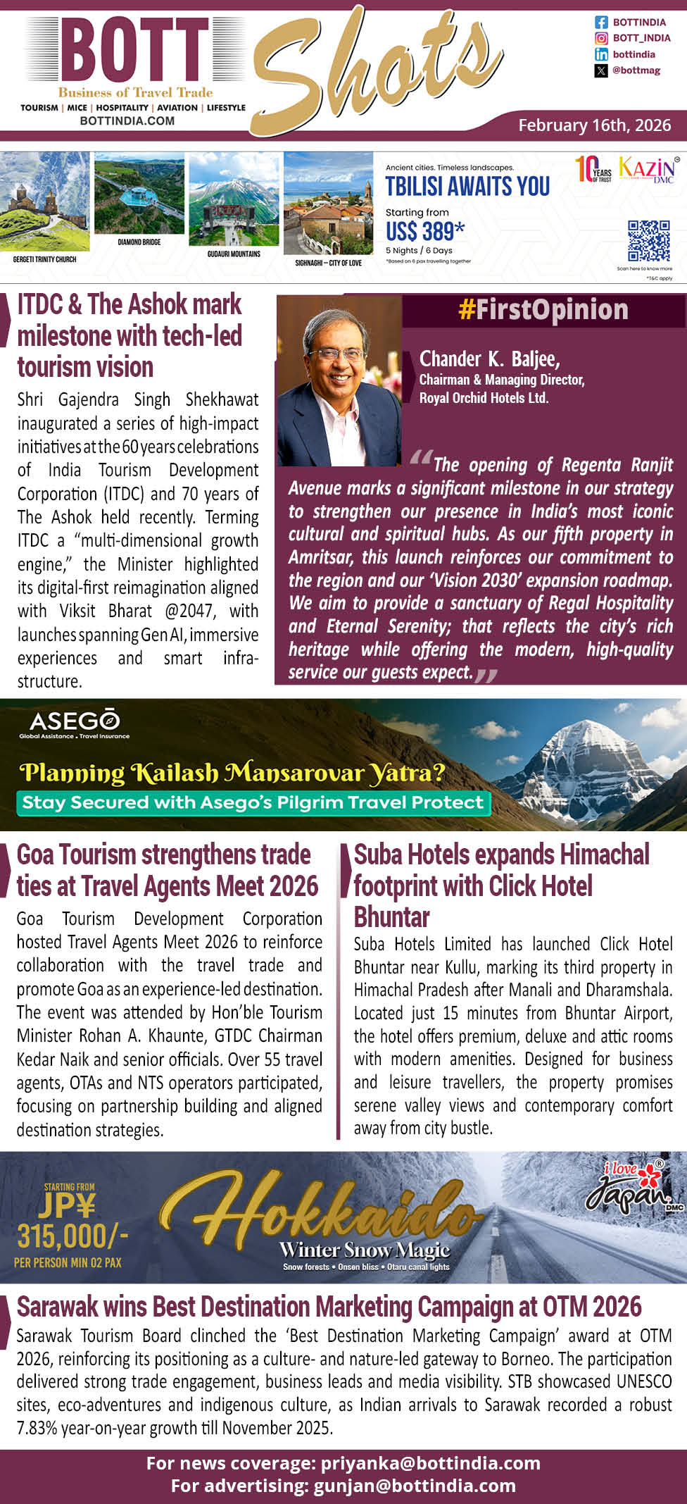 Travel News l Tourism News India | Travel Trade Magazine