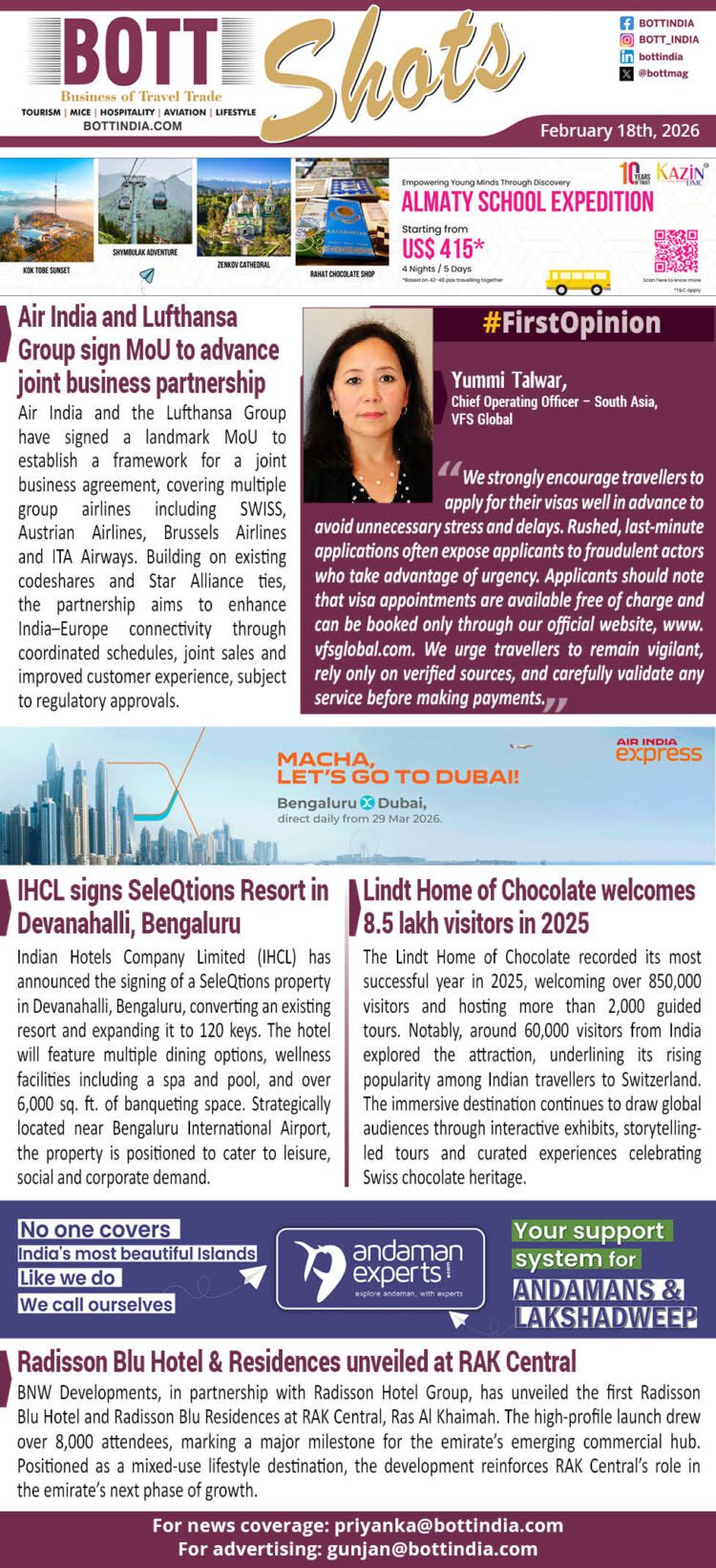 BOTT SHOTS – February 18, 2026.