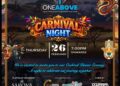 One Above to host ‘Carnival Night’ cocktail dinner