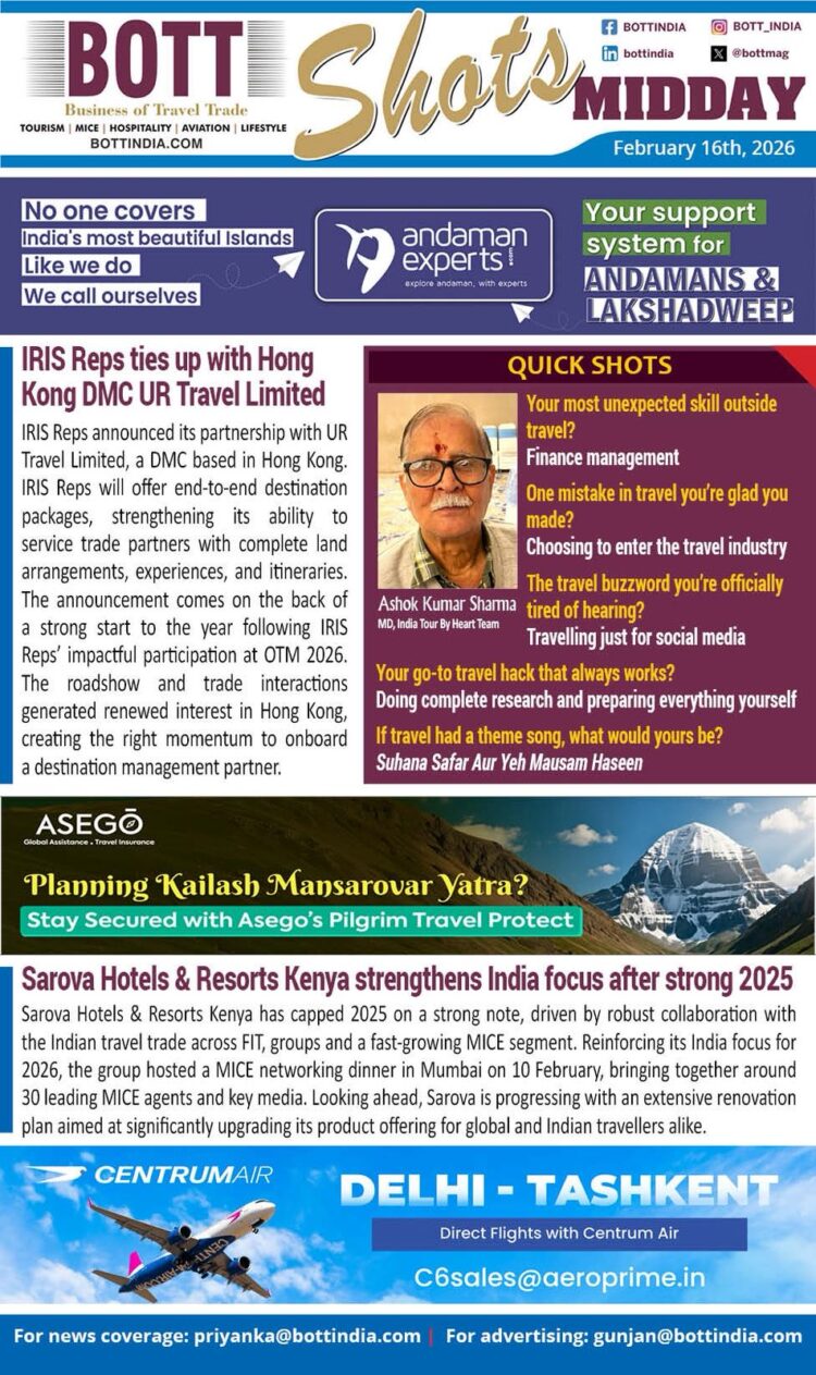 BOTT SHOTS Midday – February 16, 2026