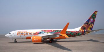Air India Express unveils The Flying Canvas, India’s first art‑wrapped aircraft