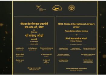 PM Modi inaugurates phase I of Noida International Airport in Jewar