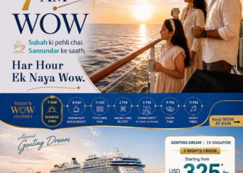 StarDream Cruises launches ‘Har Hour Ek Naya WOW’ campaign for Indian travellers