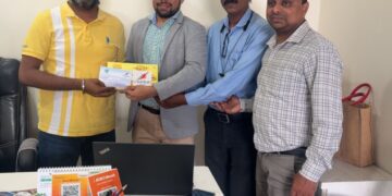 SriLankan Airlines Hyderabad honours top Business Class Agents