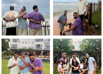 Indian cricketers choose KK Beach for a relaxing Sri Lankan getaway