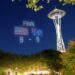 Visit Seattle unveils world’s first drone scoreboard for FIFA World Cup fans