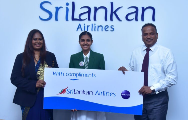 SriLankan Airlines makes ShakthiSAT Mission possible for Sri Lankan student