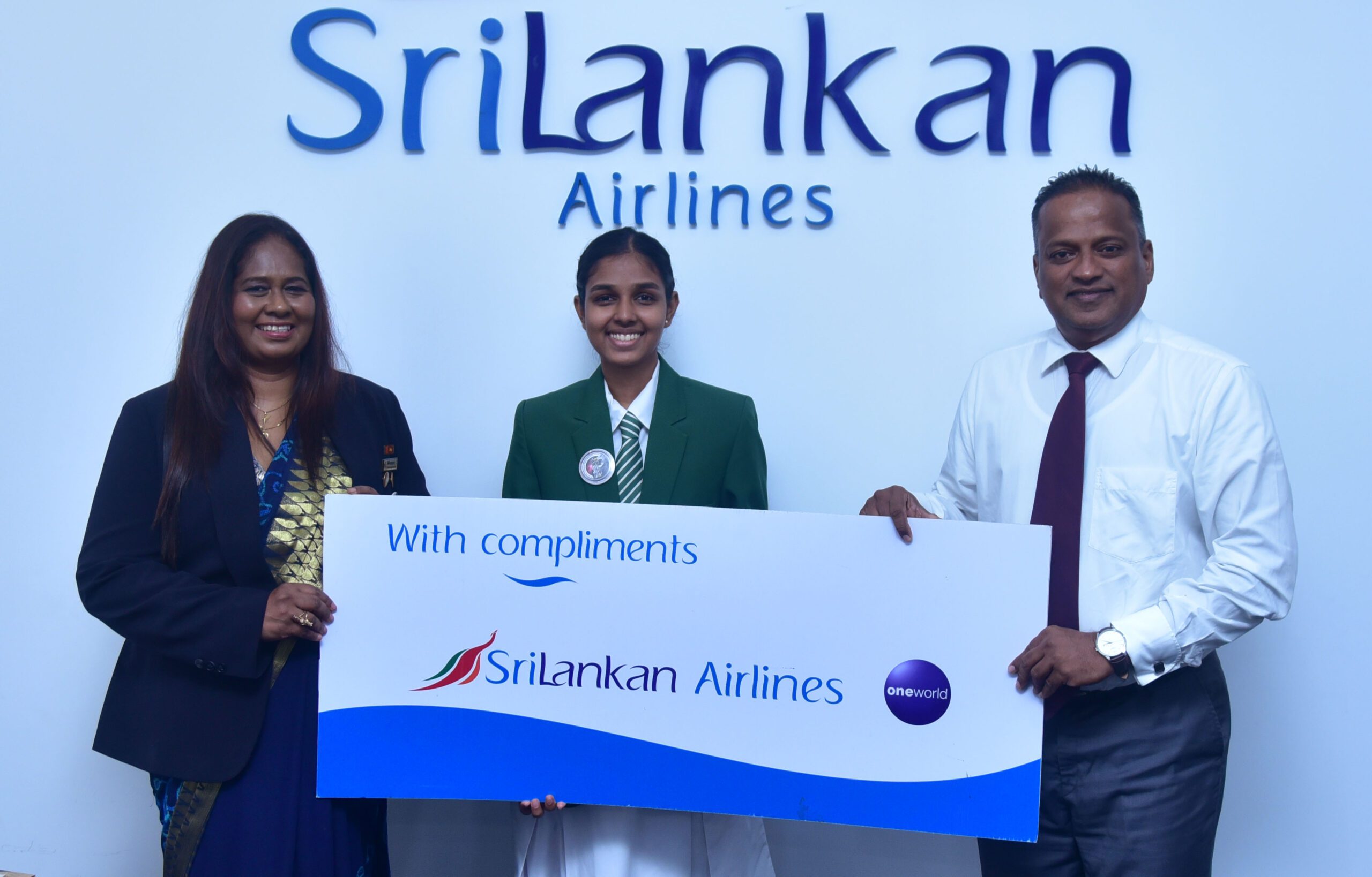 SriLankan Airlines makes ShakthiSAT Mission possible for talented Sri Lankan student