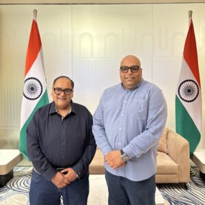 Barun Gupta, COO, with Vineet Gopal, Head Corporate Relations &amp; Asset Management, Indeva Hotels &amp; Resorts