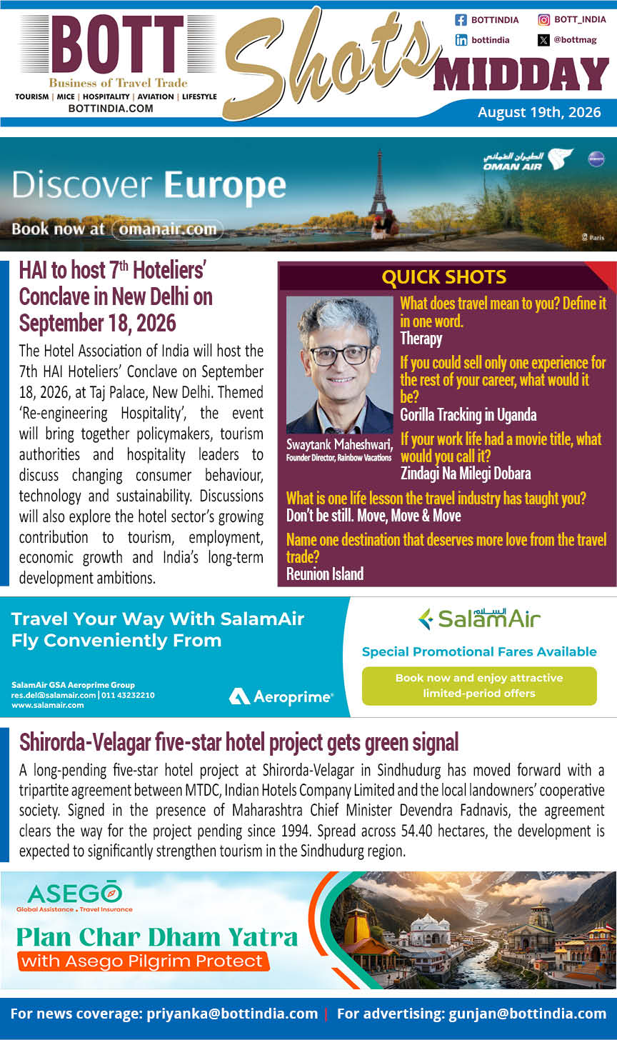 BOTT SHOTS MIDDAY: August 19, 2026