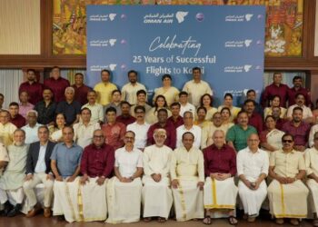 Oman Air celebrates 25 years connecting Muscat and Kochi 