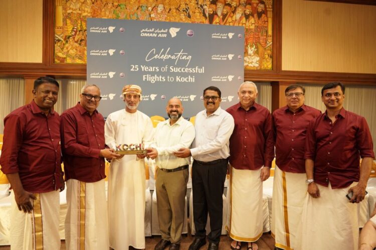 Oman Air celebrates 25 years connecting Muscat and Kochi 