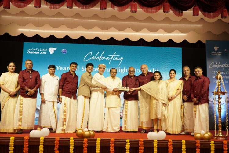 Oman Air celebrates 25 years connecting Muscat and Kochi 