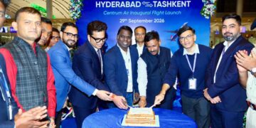 CENTRUM AIR COMMENCES DIRECT CONNECTIVITY BETWEEN HYDERABAD AND TASHKENT