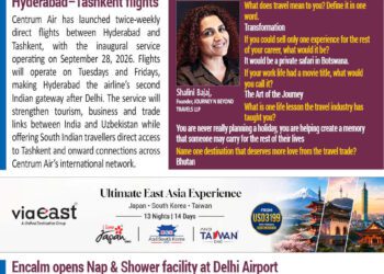 Get your quick dose of top travel, tourism, and hospitality news during the day along with key appointments, visa updates, and a dash of fun with rapid-fire bites —all in a crisp, engaging format!