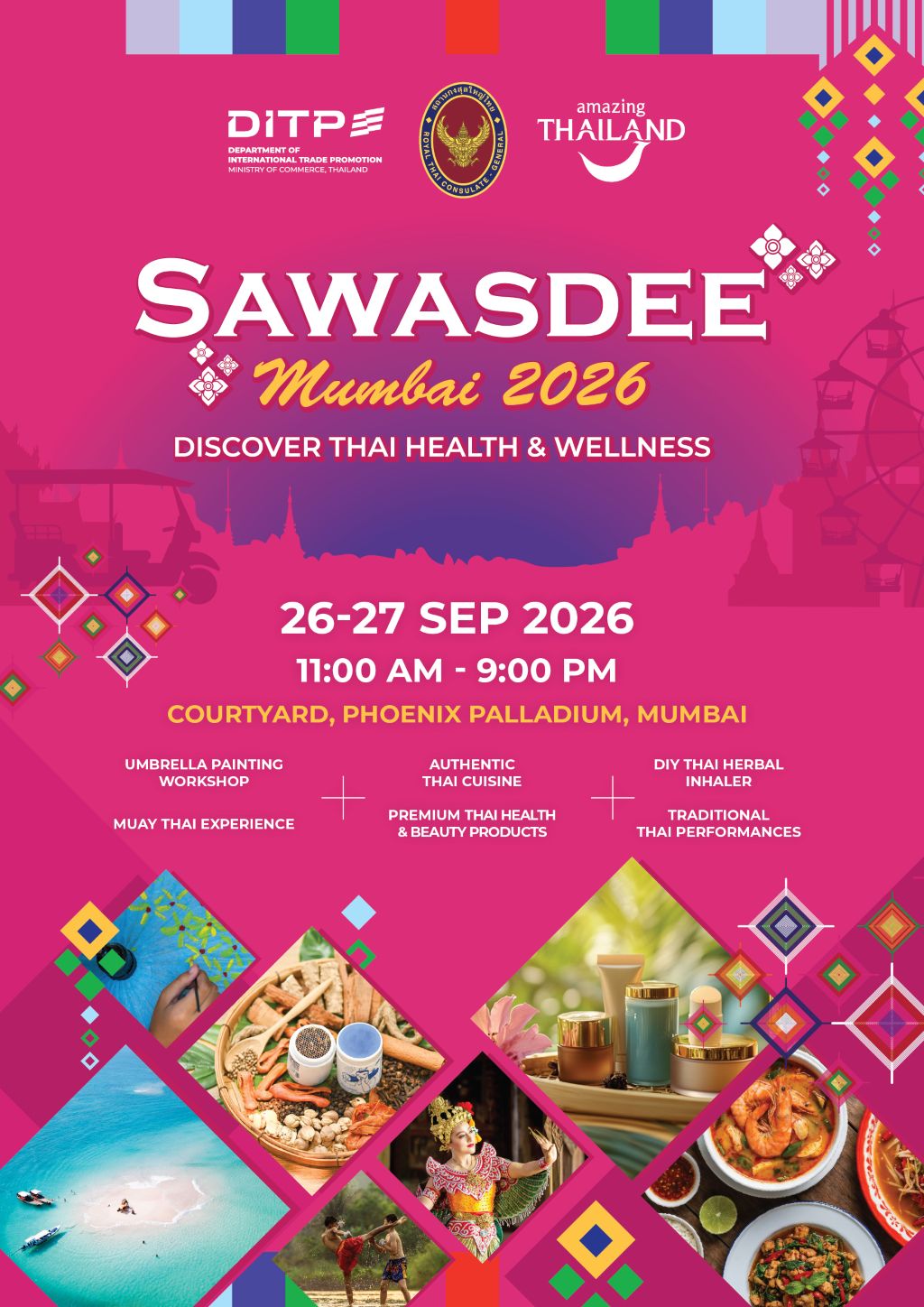 Experience Thailand in Mumbai at Sawasdee Mumbai 2026