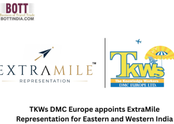 TKWs DMC Europe appoints ExtraMile Representation for Eastern and Western India