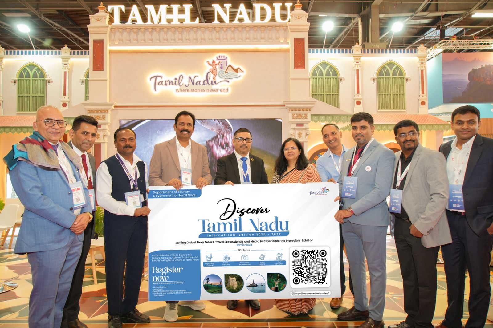 Tamil Nadu strengthens tourism partnership with France at IFTM Top Resa, Paris